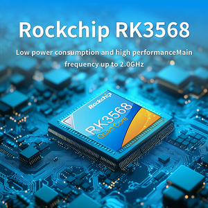 AIBOX-3568D rockhip rk3568 không quạt <span class=keywords><strong>Mini</strong></span> <span class=keywords><strong>PC</strong></span> android11 4GB RS232 cánh tay nhúng máy tính ai hộp cho công nghiệp y tế nhà sản xuất - Product Image 3