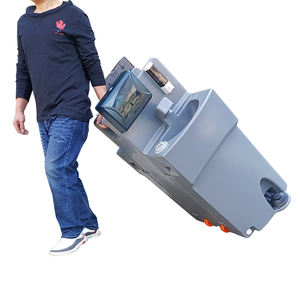 Lavabo de mano móvil de doble cara con ruedas, estación portátil de lavado de manos - Product Image 4