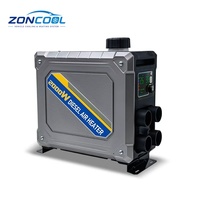 2KW Dual Brushless All-in-One Diesel-Luftheizung im Mecha-Stil mit integriertem Lithium-Akku, Standheizung für Wohnmobile und Campingbusse