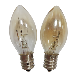 C7 Jumping Bulb Clear/Spray Colour 110V4W Mini Retro Bulb <strong>Christmas</strong> Bulb Outdoor Garden <strong>Lights</strong> Salt Lamps - Product Image 4