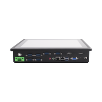 Ordinateur industriel embarqué 16:9 10,4"-21,5" avec écran tactile tout-en-un, moniteur tactile capacitif 10 points, Windows I3/I5/I7