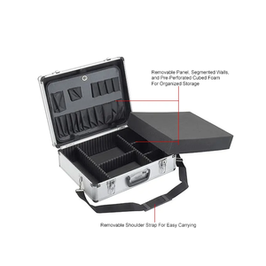 Trọng lượng nhẹ và Stackable trường hợp cho máy ảnh, dụng cụ, công cụ, thiết bị dễ vỡ bền nhôm Mang trường hợp nhôm hộp công cụ - Product Image 6