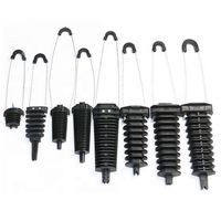 Pince de tension pour extrémité de câble à fibre optique, pince d'ancrage, pince de suspension de type cale pour câble ADSS PA300, PA500, PA1500, PA2000, PA3000