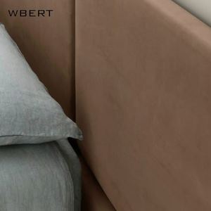 Wbert เตียงนอนคู่สไตล์มินิมอลลิสต์สไตล์อิตาลีปรับแต่งได้ง่ายเตียงนอนห้องนอนใหญ่ทันสมัย - Product Image 5