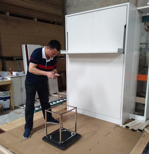 बेडरूम फर्नीचर सेट तह पनाहगाह दीवार बिस्तर सोफे के साथ - Product Image 5