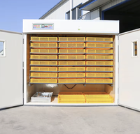 Incubateur automatique pour 2000 œufs de poule, état neuf, 220V, avec plateau et composants essentiels du moteur de ventilateur, pour usage agricole (canards, cailles)