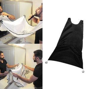 Tablier de Rasage et de Soin de la Barbe pour Homme, 120x80cm, Nouvelle Tendance, en Polyester Pongee Imperméable de Haute Qualité, pour le Nettoyage de la Barbe et la Tondeuse - Product Image 3