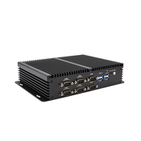 Nouveau Mini PC I5 10310U I5 8260U 2 * DDR4 RAM double LAN 6 * Port série M.2 Win10/11 Linux X86 ordinateur embarqué sans ventilateur