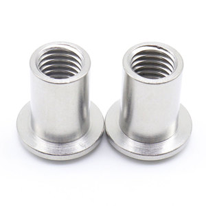 Écrou de sécurité OEM en acier inoxydable 316 nickelé passifé, usiné CNC avec précision, M8, à deux (<span class=keywords><strong>2</strong></span>) trous, pour applications médicales - Product Image 5
