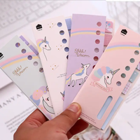 Marcadores personalizados al por mayor, índice publicado, planificador, Bloc Kawaii de notas, notas adhesivas creativas de animales bonitos
