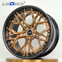 Jantes forgées en fibre de carbone 2 pièces 18 19 20 21 pouces 5x112 5x120 5x130 pour BMW M3 M4 M2 Mercedes-AMG Porsche Audi Nissan Toyota