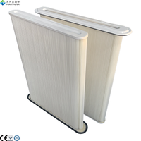 Filtre à poussière industriel, filtre à panneaux plissés, filtre à panneaux plats en polyester PTFE, antistatique, HEPA, remplacement du filtre à panneaux pour gaz et huile