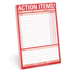 Custom Logo Printed Sticky Memo Note Pad Household Office Items To Do List Notepad
