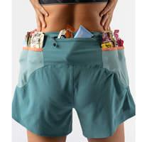 Shorts de sport personnalisés pour femmes, shorts de course avec poche à la taille
