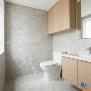 <span class=keywords><strong>Carrelage</strong></span> mural et de <span class=keywords><strong>sol</strong></span> en porcelaine brillante effet marbre de luxe 300*300, antibactérien, pour salle de bain, salle à manger, hôtel, salon, décoration - Product Image 5