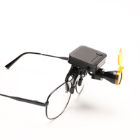 Lampe frontale dentaire sans fil 5W LED Shingd avec filtre optique, certifiée CE Classe I, en plastique, garantie 1 an