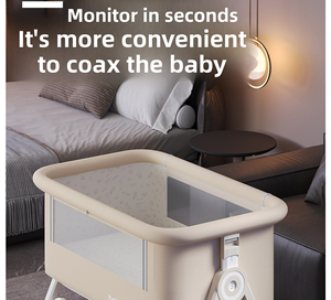 Cuna Portátil Multifuncional 2 en 1 Plegable para Bebés Recién Nacidos de 0 a 36 Meses, para Uso en Casa y Viajes - Product Image 5