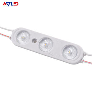 Modules LED ADLED à livraison rapide, 2835 3LED, 12V, étanches IP67, lentille 2,5W, extérieur, 6000-7000K, dimmables, pour enseignes publicitaires - Product Image 1