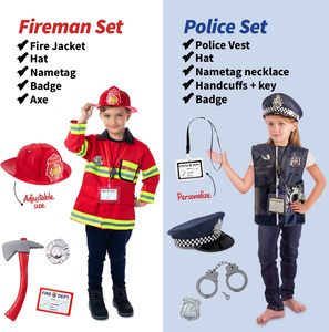 Uniforme de fiesta para niños, disfraces de disfraces lavables para niños, disfraz de juego de rol para niños de 3 a 7 años, juego de regalo de juguete - Product Image 2