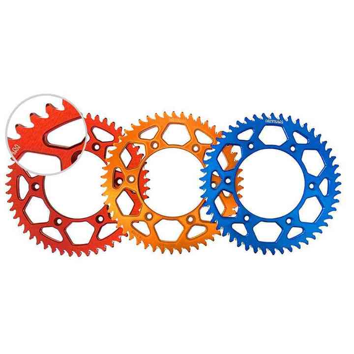 NRTeam Ergal Crown 50 Teeth Blue HM 125 Rotax 08-15 Hand Tool Product