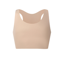 Chaleco sin costuras de nailon con control firme, unisex, tipo top sin mangas, con etiqueta sin coser y embalaje personalizado, fabricado por OEM.