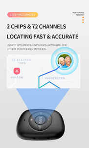 V50 Rastreador GPS para Ancianos en Hogar de Ancianos, Colgante de Seguridad Personal, Botón de Pánico, Localizador Inteligente para Ancianos, Rastreadores GPS de Angustia - Product Image 4