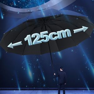 Sunny And Rainy Umbrella 12 Rib Extra Large Manual Folding Thickened Sun Protection Travel Use Efficient Waterproofing - Product Image 2