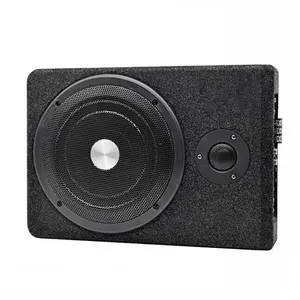 Hoge Kwaliteit 8 Inch 12V Ultra-Dunne High Power 12 Volledige Frequentie Pure Bass Gemodificeerde Auto Subwoofer