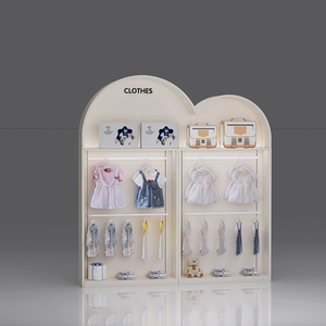 Exhibidores de Madera y Metal <span class=keywords><strong>para</strong></span> Minoristas, Multiusos, <span class=keywords><strong>para</strong></span> Tiendas, Ropa, Racks <span class=keywords><strong>para</strong></span> Ropa Infantil - Product Image 4