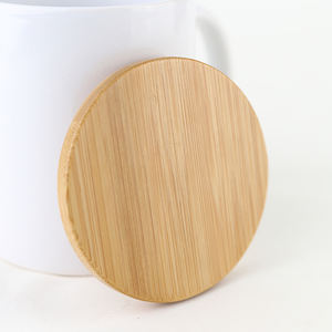 Taza <span class=keywords><strong>de</strong></span> Cerámica <span class=keywords><strong>de</strong></span> <span class=keywords><strong>2022</strong></span> con Tapa y Asa <span class=keywords><strong>de</strong></span> Bambú para Sublimación, Taza en Blanco, Tazas <span class=keywords><strong>de</strong></span> Cerámica Blanca, Tazas <span class=keywords><strong>de</strong></span> Café <span class=keywords><strong>de</strong></span> Cerámica Artísticas - Product Image 5