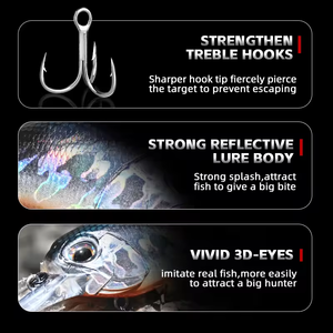 เหยื่อตกปลาเมเรดิธ6.5ซม. 14ก. เหวี่ยงเหวี่ยงเหยื่อล่อปลาเฮอริง - Product Image 4