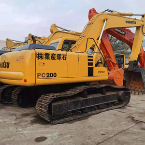 KOAMTSU PC200 Mini-pelle hydraulique sur chenilles d'occasion de marque japonaise avec moteur Kubota Mitsubishi à usage intensif Pompe de 5 à 20 tonnes 1 à 2 unités - Product Image 1