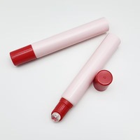 Applicateur en forme de beignet, liquide, tactile, souple, en TPE, pour baume à lèvres et crème pour les yeux