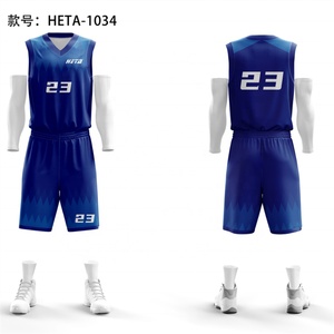 Camiseta de Baloncesto Personalizada, Camiseta Deportiva de Entrenamiento, Diseño Sublimado, Conjuntos de Ropa de Baloncesto Juvenil para Unisex - Product Image 6