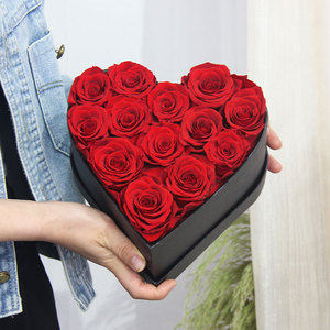 DKB Rosa seca Larga duración Real Natural <span class=keywords><strong>Inmortalidad</strong></span> eterna Guardar rosas en cajas para siempre - Product Image 6