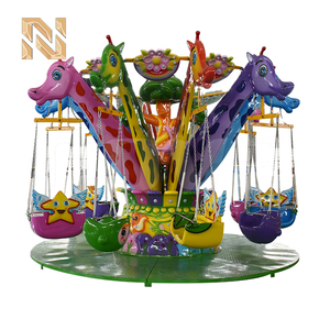 Manège Nova Rides Girafe : Chaise Volante en Fibre de Verre et Acier pour Parc d'Attractions Intérieur - Autres Manèges de Parc d'Attractions - Product Image 6