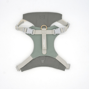 Harnais pour chien en cuir rembourré respirant - Product Image 1