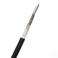 Cable óptico de fibra óptica no blindado, alta calidad, modo único, 2 ~ 144 núcleos