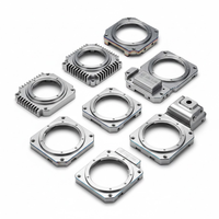 Pièces usinées CNC sur mesure de haute précision, composants en acier inoxydable et en aluminium pour l'ingénierie des équipements industriels
