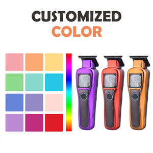 Venta al por mayor Vintage Men Grooming Kit Glyphs inalámbrico 7 en 1 eléctrico recortador de pelo de la nariz de los hombres afeitadoras y recortador de pelo Set - Product Image 4