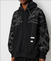 Paradis en peluche personnalisé de qualité supérieure, sweats à capuche doublés flous et à manches raglan pour hommes style luxueusement confortable et pelucheux