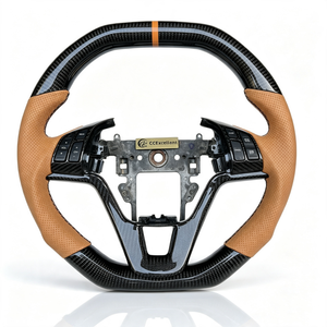 CCExcellent - Volante de Fibra de Carbono Nuevo de Marca a Bajo <span class=keywords><strong>Precio</strong></span> para Honda CR-V CRV 2007-2011 - Product Image 1