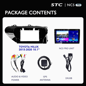 Hikity — autoradio <span class=keywords><strong>Android</strong></span>, lecteur multimédia, stéréo, 2 Din, pour voiture <span class=keywords><strong>TOYOTA</strong></span> HILUX (2015, <span class=keywords><strong>2020</strong></span>, 10.1) - Product Image 2