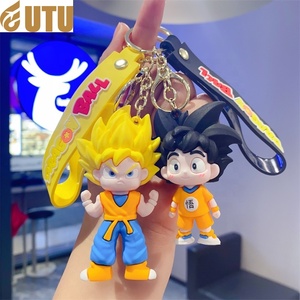 Dibujos animados siete Drag-on Ball Sun Wukong llavero bolsa niños juguete muñeca máquina regalo coche colgante-F - Product Image 2