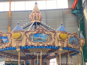 <span class=keywords><strong>Parc</strong></span> d'attractions 16 places Carrousel <span class=keywords><strong>de</strong></span> style européen classique vintage à vendre - Product Image 5