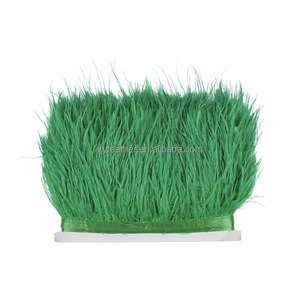 Chất Lượng Cao Bán Buôn 8-10 Cm Đà Điểu Lông Trims 50 Màu Sắc Cho Quần Áo Trang Trí Và Thủ Công Mỹ Nghệ Cho Fly Ràng Buộc - Product Image 1