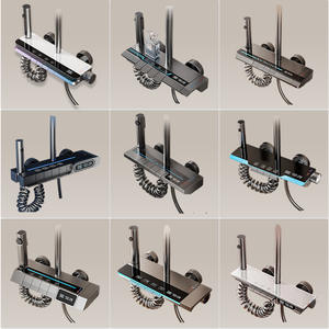 Ensemble complet <span class=keywords><strong>de</strong></span> douche thermostatique pour salle <span class=keywords><strong>de</strong></span> bain, affichage numérique, douche d'hôtel dissimulée, noyau <span class=keywords><strong>de</strong></span> valve en céramique polie, design <span class=keywords><strong>de</strong></span> <span class=keywords><strong>piano</strong></span> souple - Product Image 5