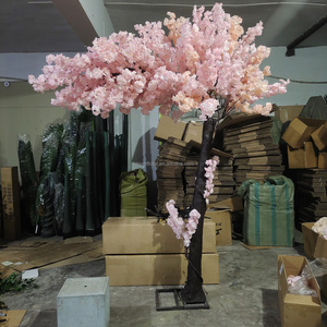 BL-AP09 <span class=keywords><strong>Alberi</strong></span> di Fiori di Ciliegio Artificiali Blu Sakura Personalizzati e Fatti a Mano per Matrimoni e Decorazioni Domestiche - Product Image 5