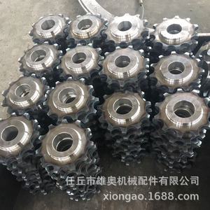 ผู้ผลิตผลิตเฟืองสเตนเลส 304 รวมถึงเฟืองขนาดใหญ่แบบสองแถวที่ไม่ได้มาตรฐาน เฟืองแบบแถวเดียว - Product Image 2