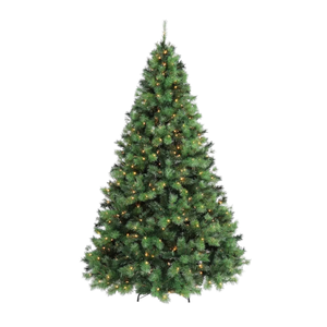 Árbol de Navidad PASUBIO con 450 luces LED blancas cálidas, 210 cm de altura - Product Image 1